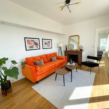 Hyper Centre, Balcon, Emplacement&vue Incroyable, Spacieux Appartement Amiens